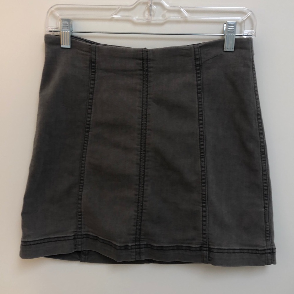 jean skirt